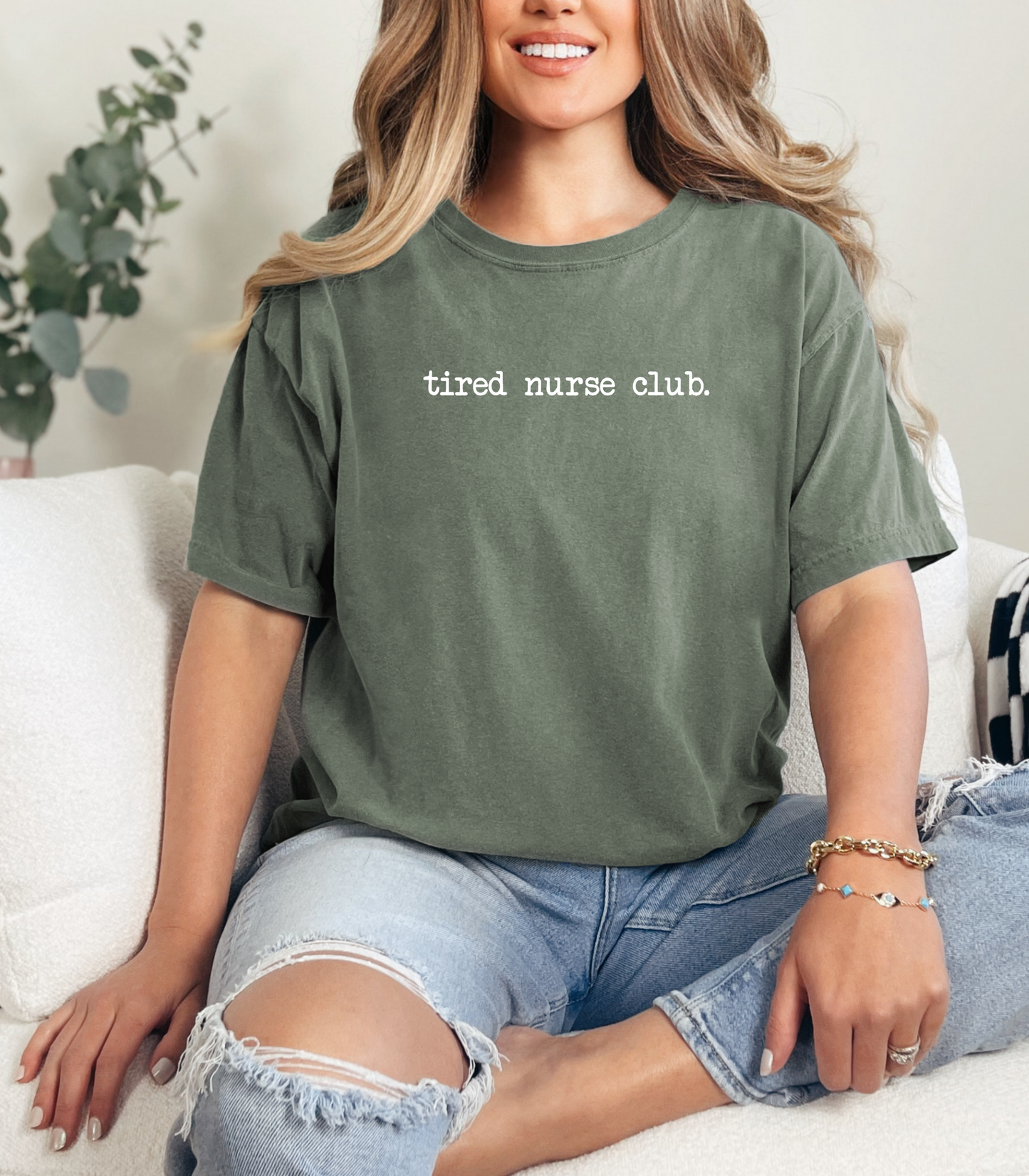 Tired Nurses Club Tee