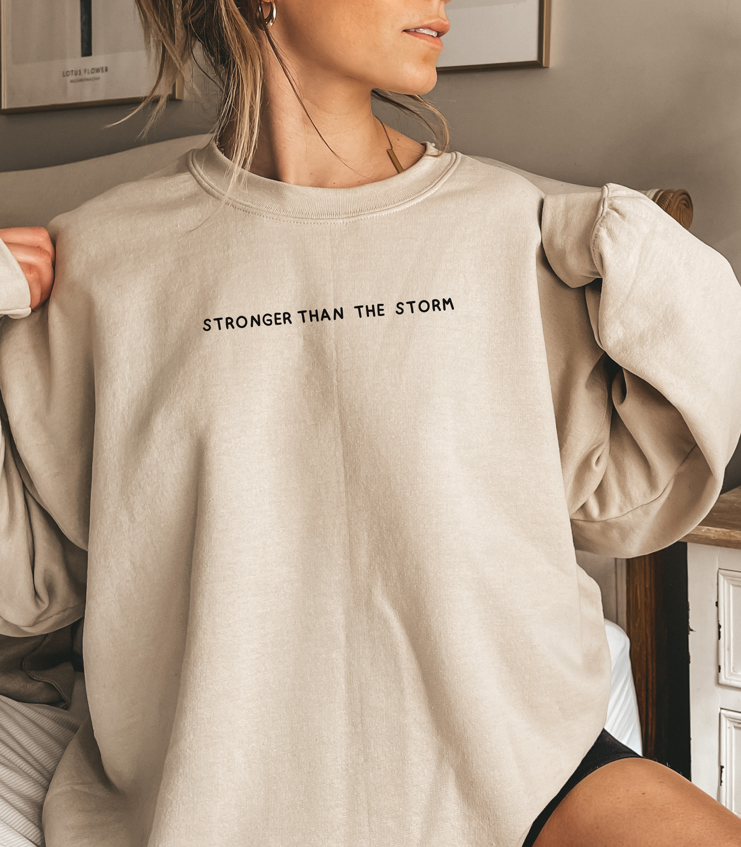 Stronger Than The Storm Sweatshirt