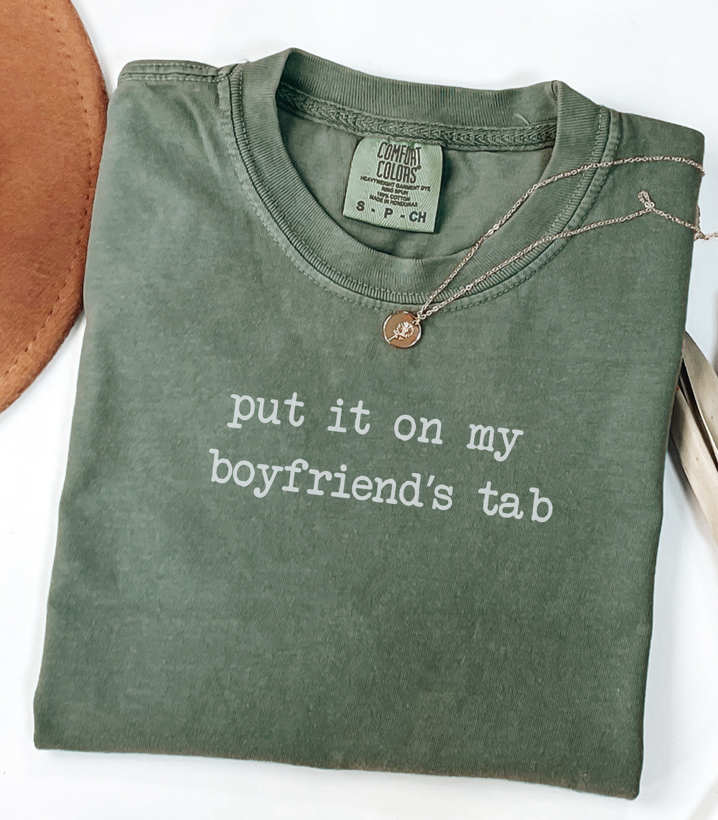 Put It On My Boyfriend's Tab Tee