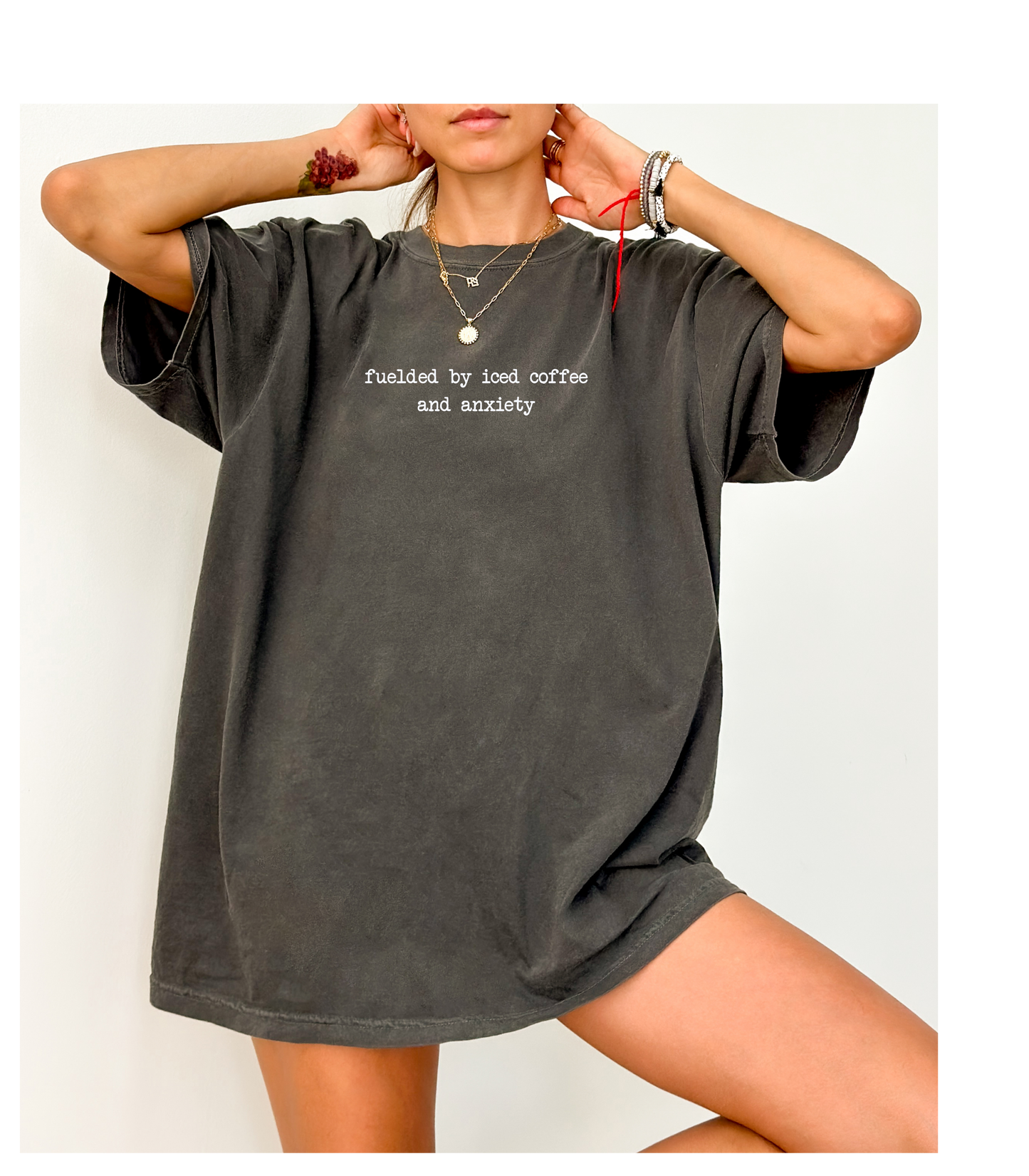 Coffee and Anxiety Tee