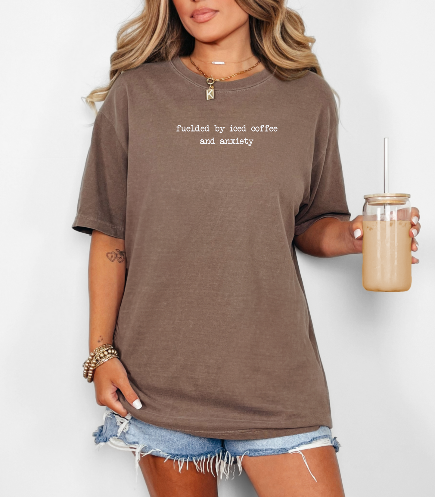 Coffee and Anxiety Tee