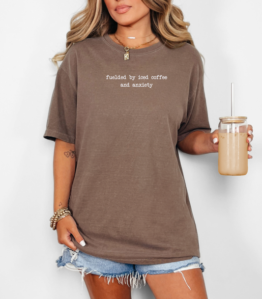 Coffee and Anxiety Tee